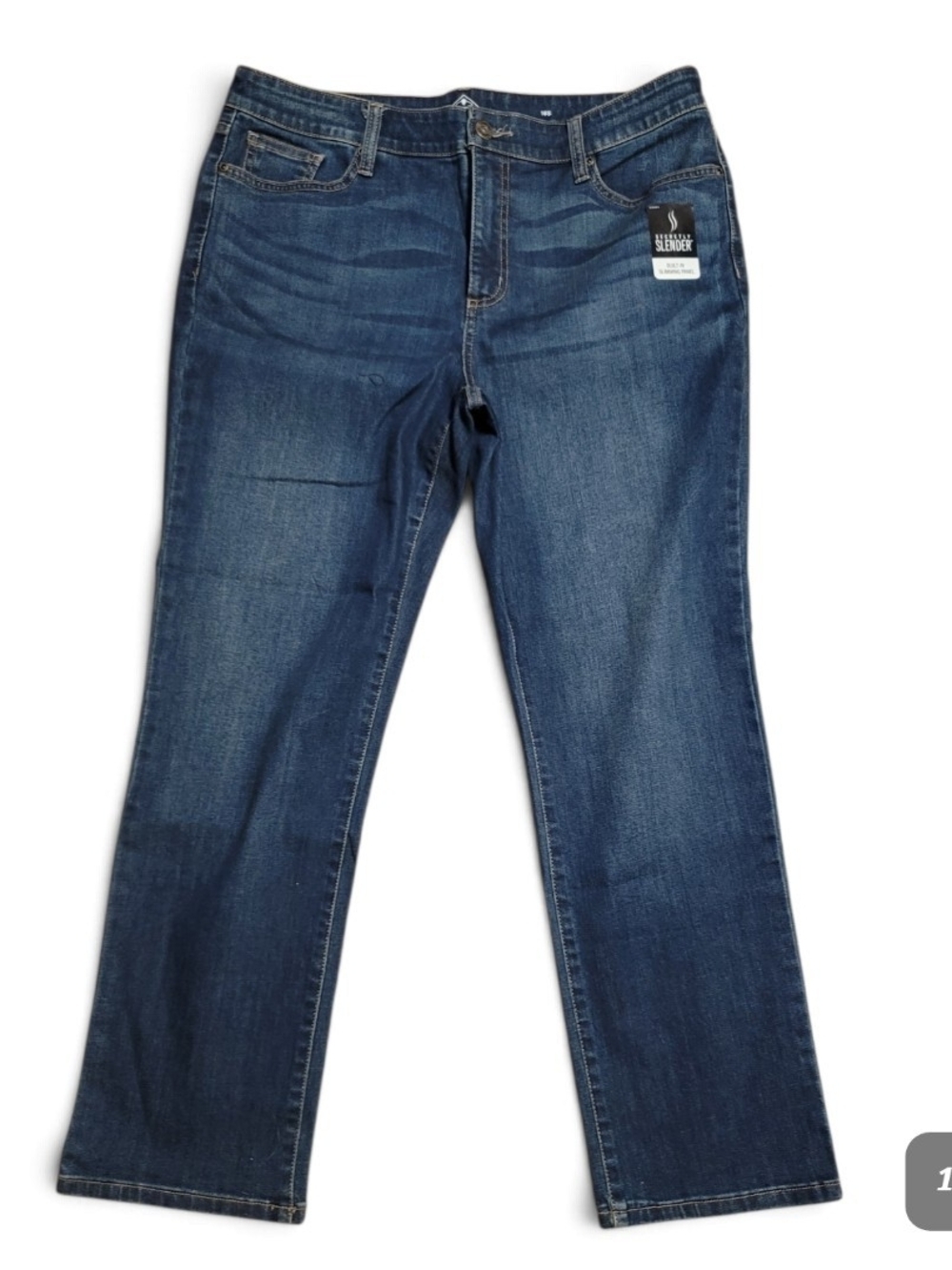 ST. JOHNS BAY - Sz. 18 Straight Dark Blue Women’s Jeans